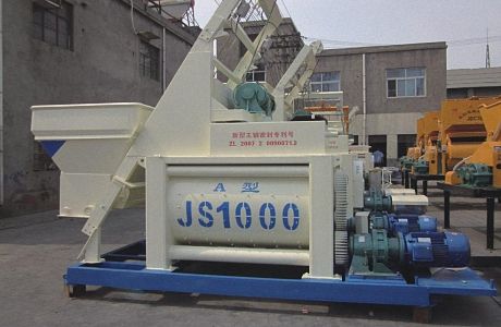 JS1000 China Manufacturer Concrete Mixer