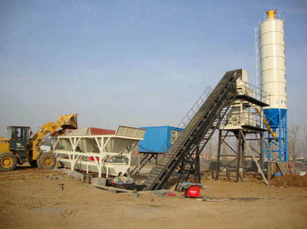 Two Control Systems of HZS Series Concrete Batching Plant