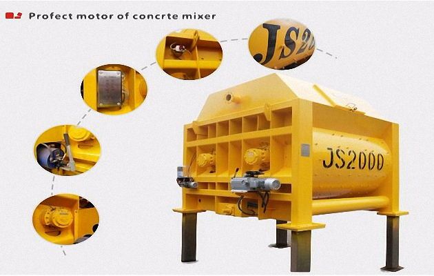 JS2000 Concrete Mixer Machine