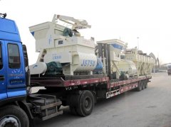 HZS35 Concrete Batching Plant are Being Delivered