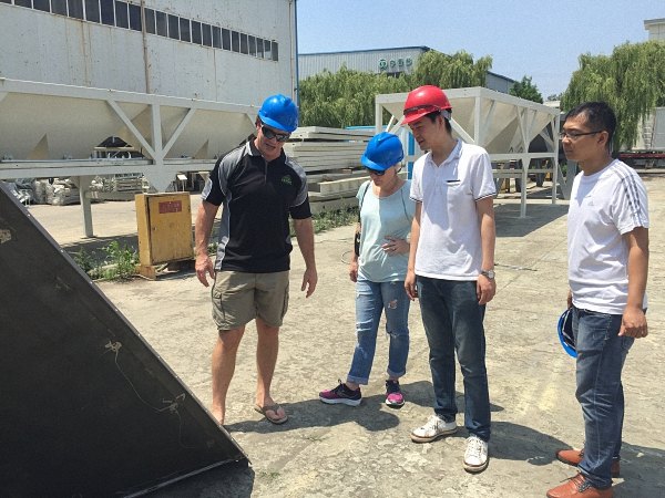 Continuous Concrete Mixing Plant