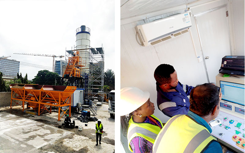 stationary and mobile concrete mixing plant manufacturer