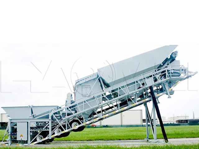 portable concrete plant